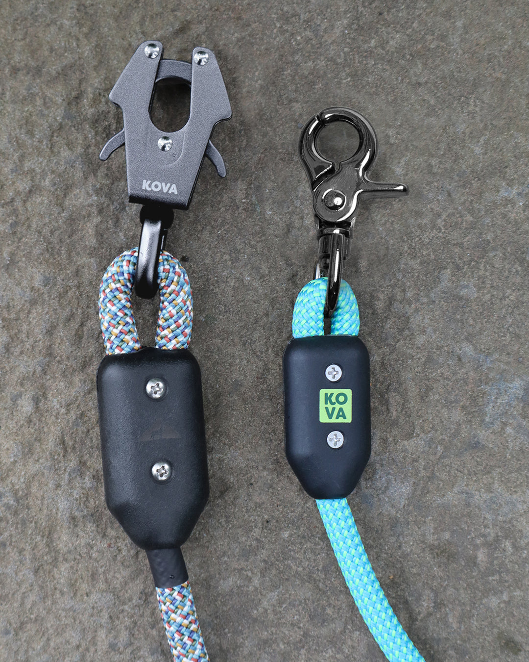 NEW SMALLER SIZE -`Deschutes Teal + Waste Bag Holder